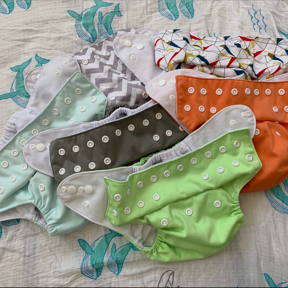 6 nora nursery cloth diapers